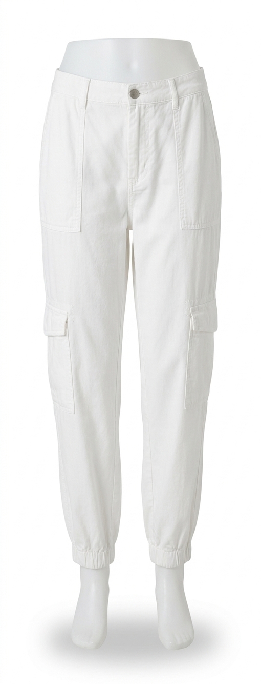 NEW DEAR JOHN DENIM sandi cargo pants in white